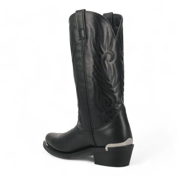 Laredo Men's Size 11.5 EW Black Mccomb Mid Calf Round Toe Cowboy Western Boots - Picture 9 of 15